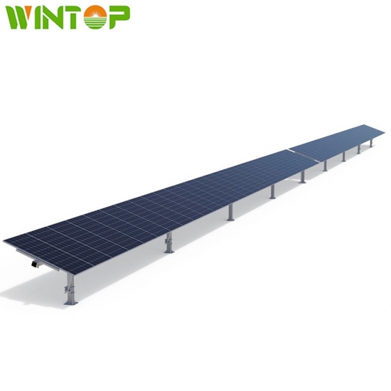 Single axis solar tracking system