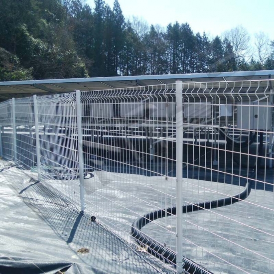 solar mount fence
