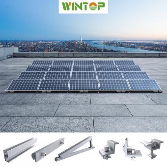 Flat roof ballasted System