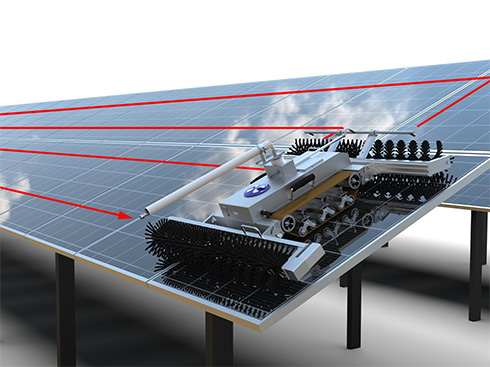 Directrices para el uso de robots fotovoltaicos de limpieza-B30M2
