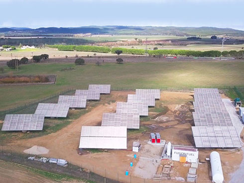 Portugal pone en marcha la primera planta de hidrógeno con energía solar