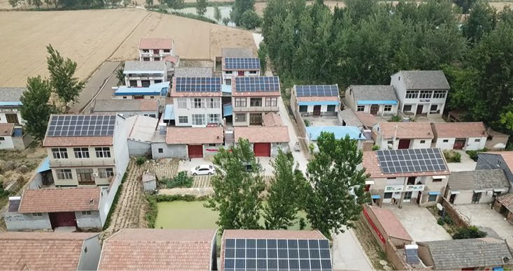 La escasez de red eléctrica impulsa el auge de la energía solar a pequeña escala en China